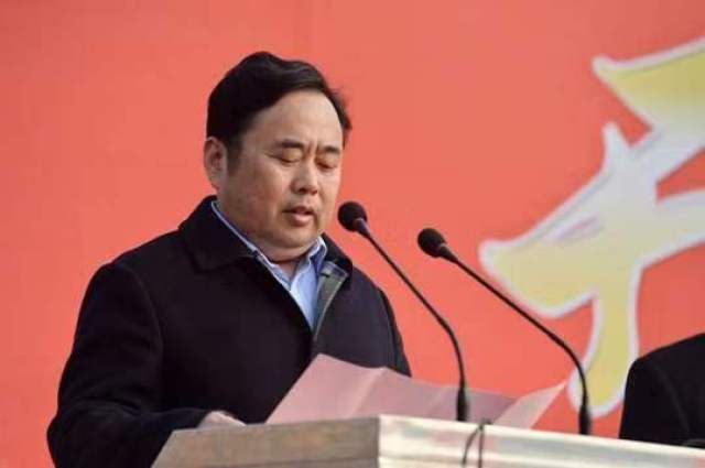 卫东区委副书记,区长安保亮讲话