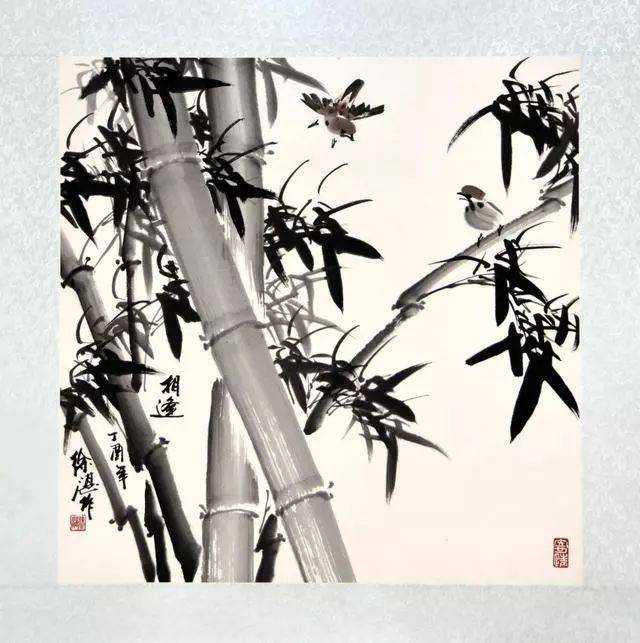 ・竹洞画稿　乾 最齐全的墨竹画法口诀_搜狐网