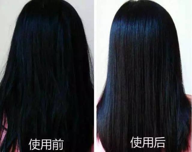 做柔顺,头发柔顺前后效果图,头发做柔顺的效果图_大山谷图库
