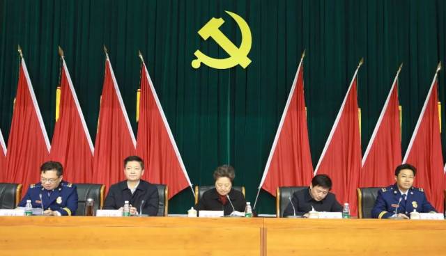 市政府副秘书长羌毅,市应急管理局党组书记,局长邰江淼等领导出席会议