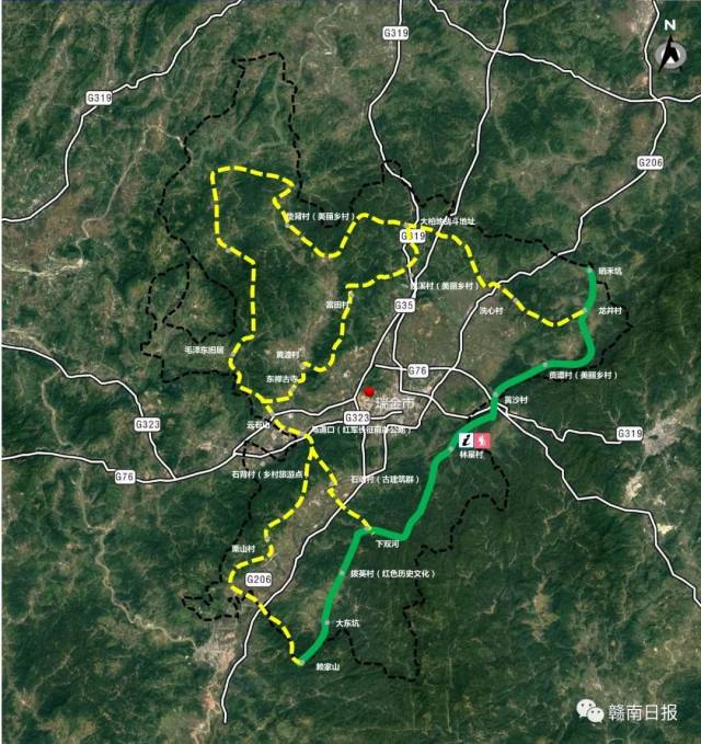 赣州各地国家登山健身步道规划出炉,包括我们大寻乌,总长5000公里,共