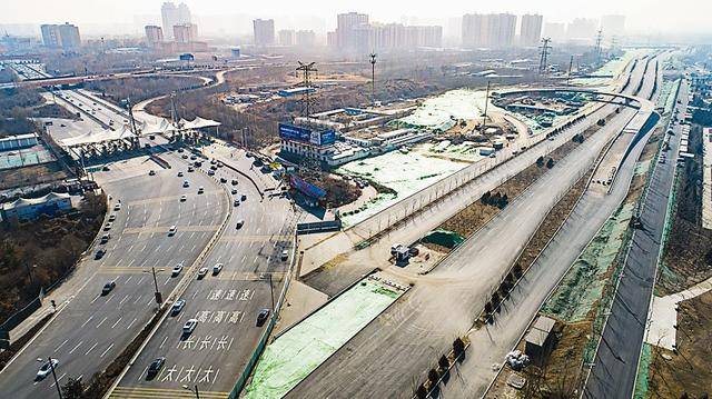 太原滨河东路南延主路建成