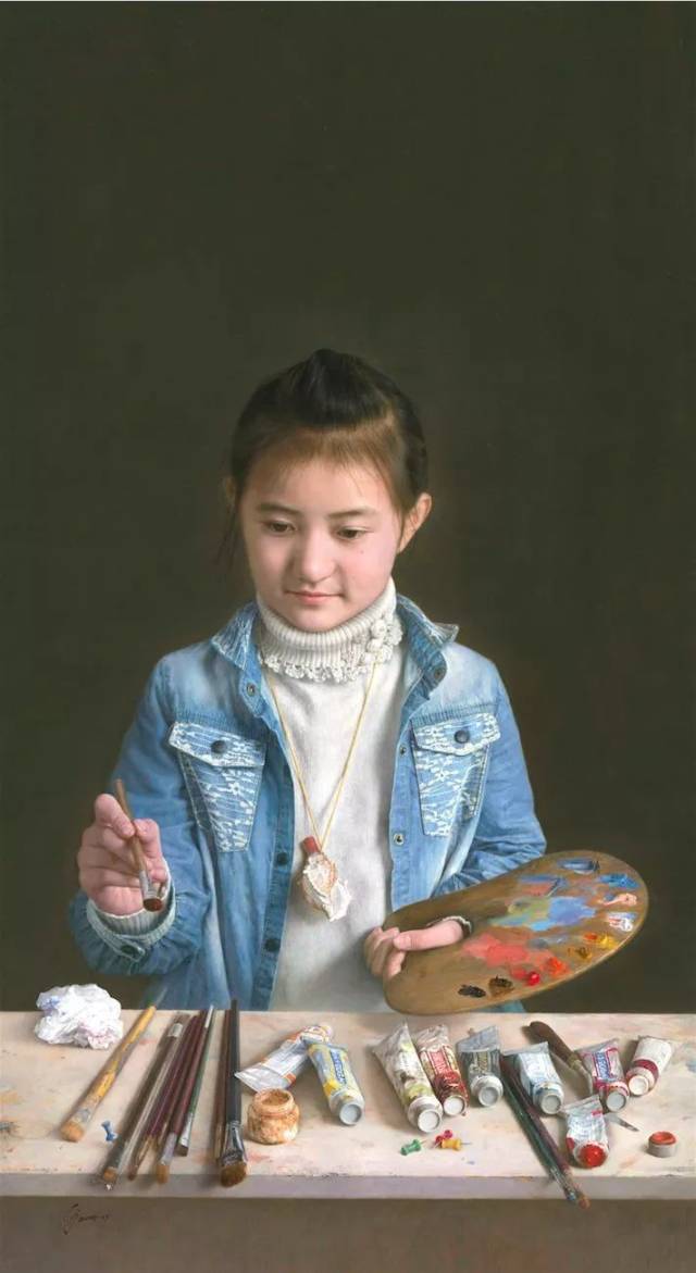 超写实油画 蔡杰作品欣赏