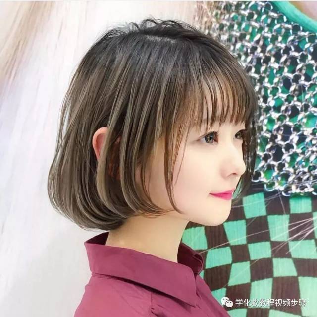 发型图片女:"从头再来",短发造型完美诠释青春少女
