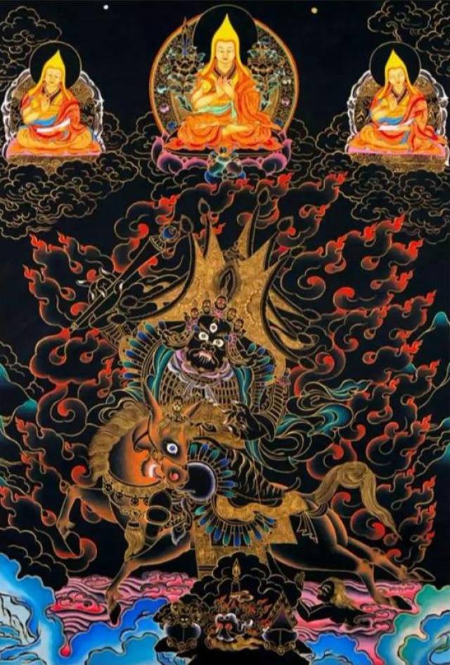 梵林文化-金甲衣护法