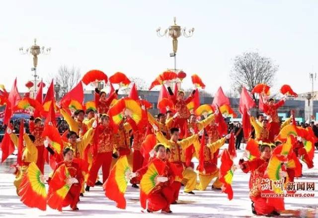 朔州市2019年元宵节民间社火集中展演精彩纷呈