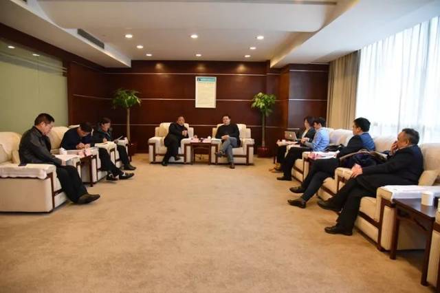 光大金控北京公司李钊等一行来集团开展商务洽谈对接,集团
