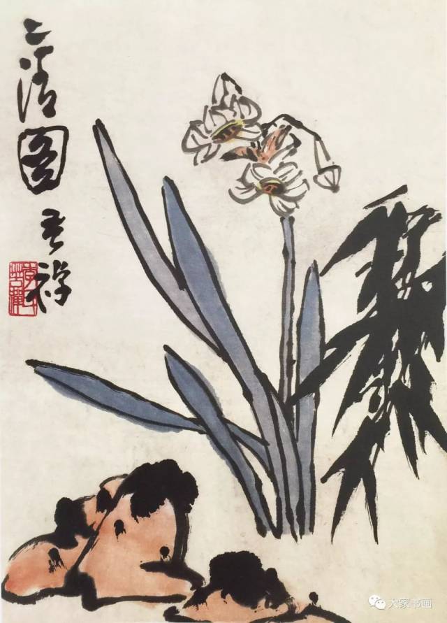 百幅李苦禅写意小品欣赏