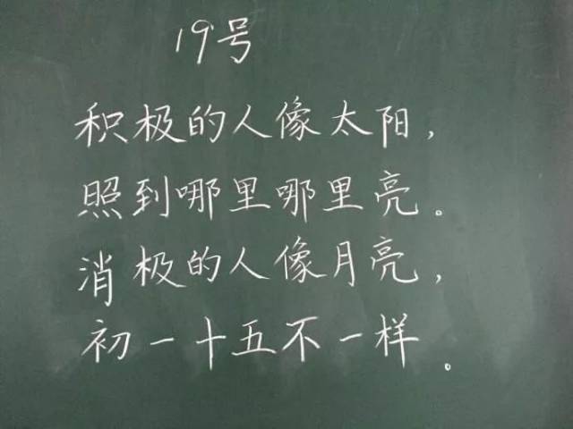 如寫撇畫時,撇的去向是左下,要表現出撇尖,便把粉筆與黑板的接觸面左