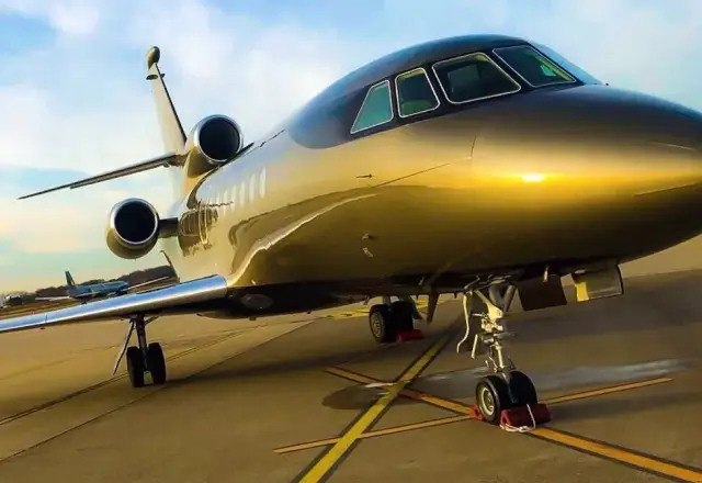 世界上最贵的私人飞机图片