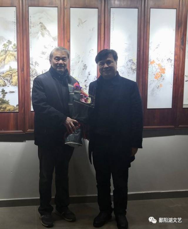 走访慰问中国著名工艺美术大师李一新