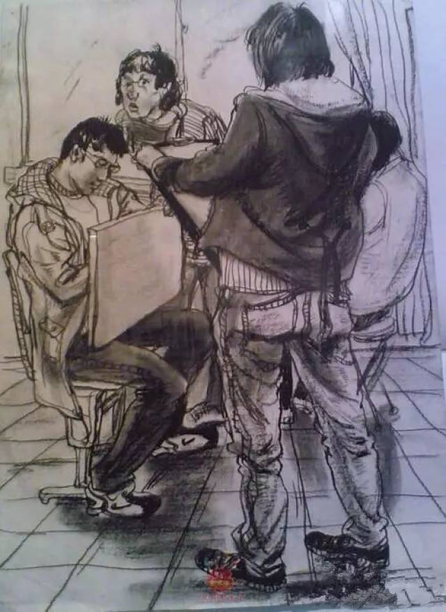 广州美术学院历年本科美术单招校考《速写高分卷》40张