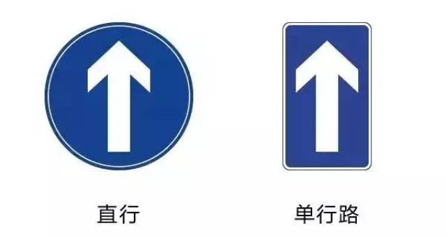 直行vs單行路 圓的能掉頭,方的只能前行.