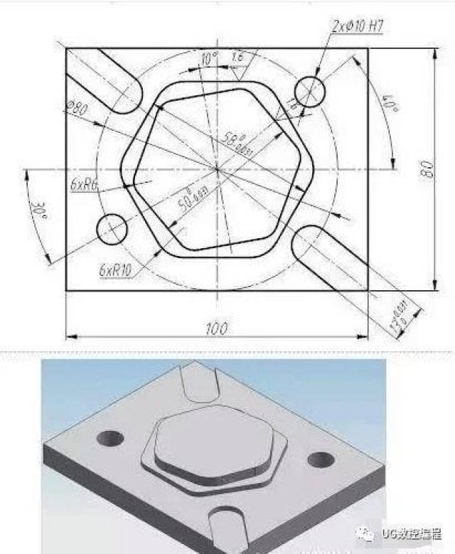 fanuc系统数控铣床几个简单编程实例!