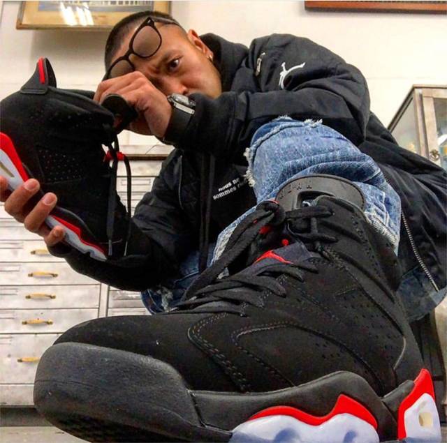 instagram上的用户们都怎么穿这双复刻回归的黑红aj6