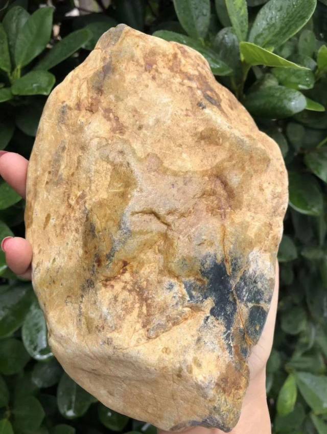 小伙万价拿下的木那原石,切出冰种蓝水翡翠,难得一见!