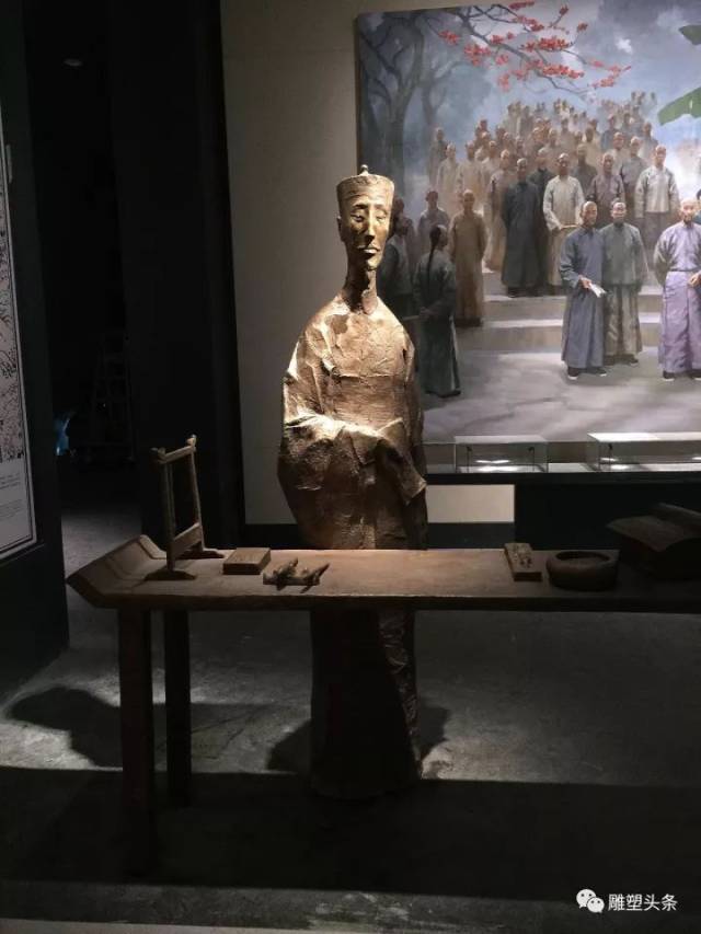 《阮元—草堂授业》 铸铜 2017年 广州市南粤先贤馆