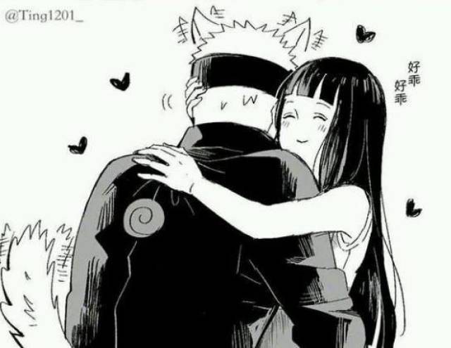 火影漫画:雏田抱住赤丸不撒手,鸣人羡慕地说自