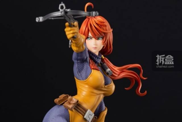 joe特种部队》红发女郎scarlett 1:7雕像