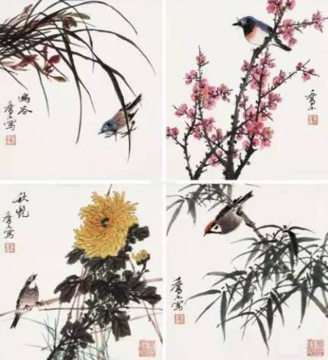 梅兰竹菊，太美了！_搜狐网