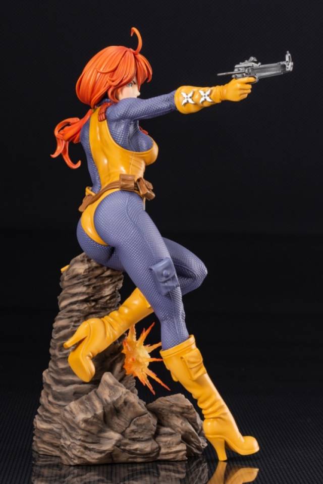 joe特种部队》红发女郎scarlett 1:7雕像