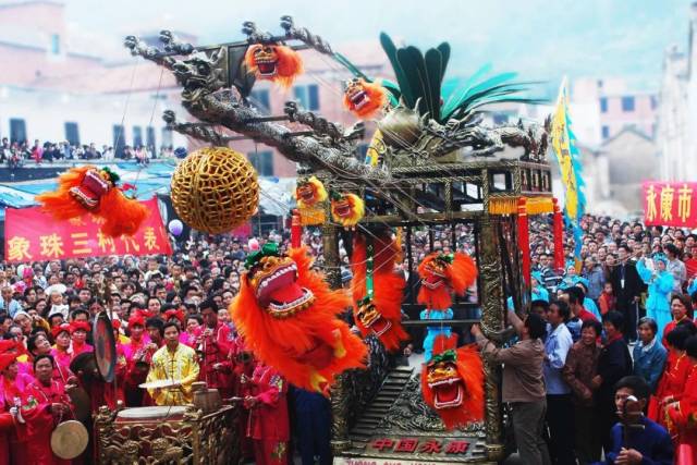 人文厉害了永康九狮图赴台演出深受好评