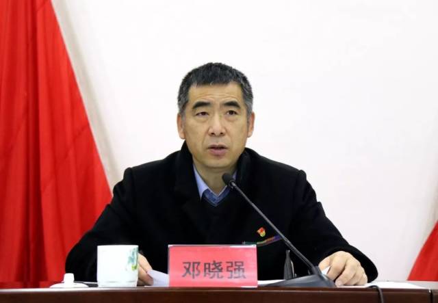 县委书记邓晓强出席会议并作重要讲话