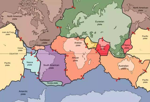 北美洲vs太平洋板块,谁是最大的?
