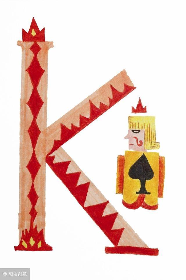 英语口语:扑克牌的"黑桃k"用英语怎么说?