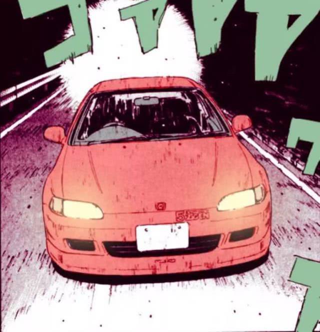 作为在《头文字d》中少有的前驱车型,庄司慎吾所驾驶的eg6在出现的