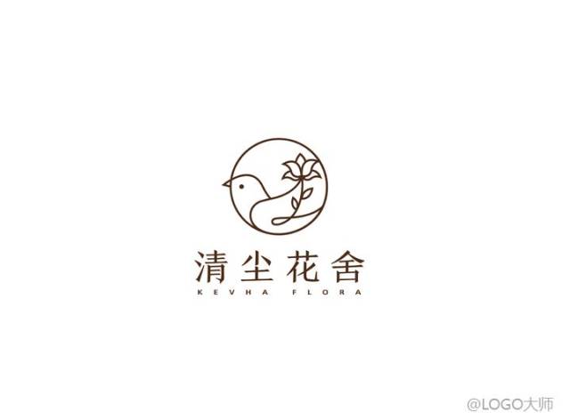 花店logo设计合集鉴赏!