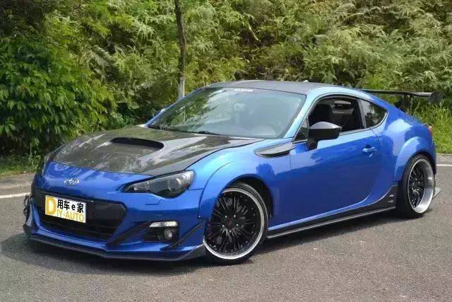 "斯巴鲁brz"一款出厂只完成一半的平民跑车
