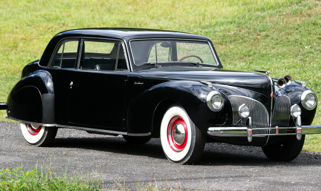 40年代的老爷车,达官贵人专属座驾,连轮胎都是一种身份象征!