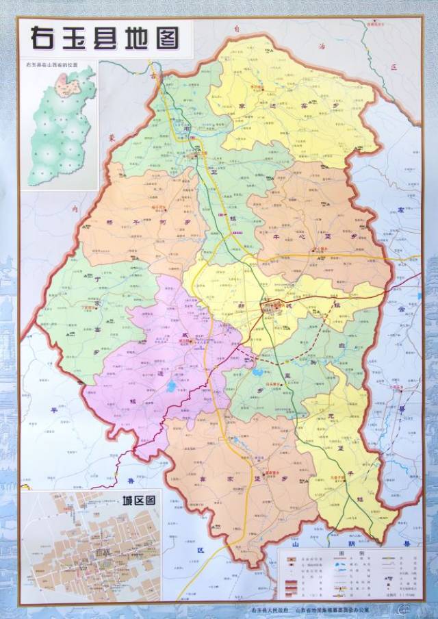 平鲁区乡镇地图图片