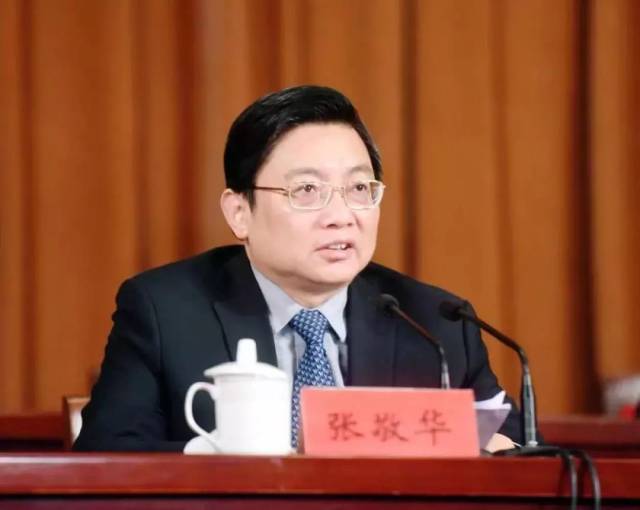 省委常委,市委书记张敬华讲话.南京日报全媒体记者 崔晓摄