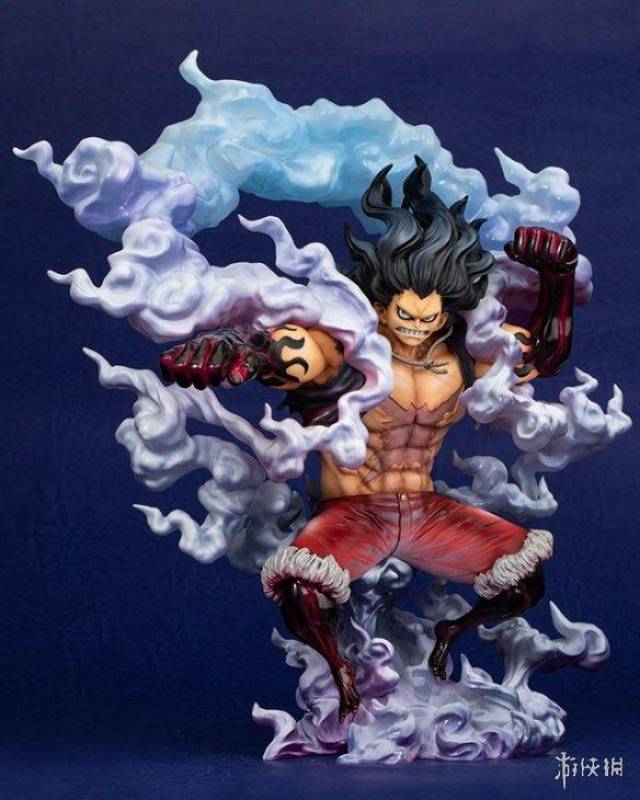 超霸气《海贼王》路飞四档"大蛇人"形态雕像公布!