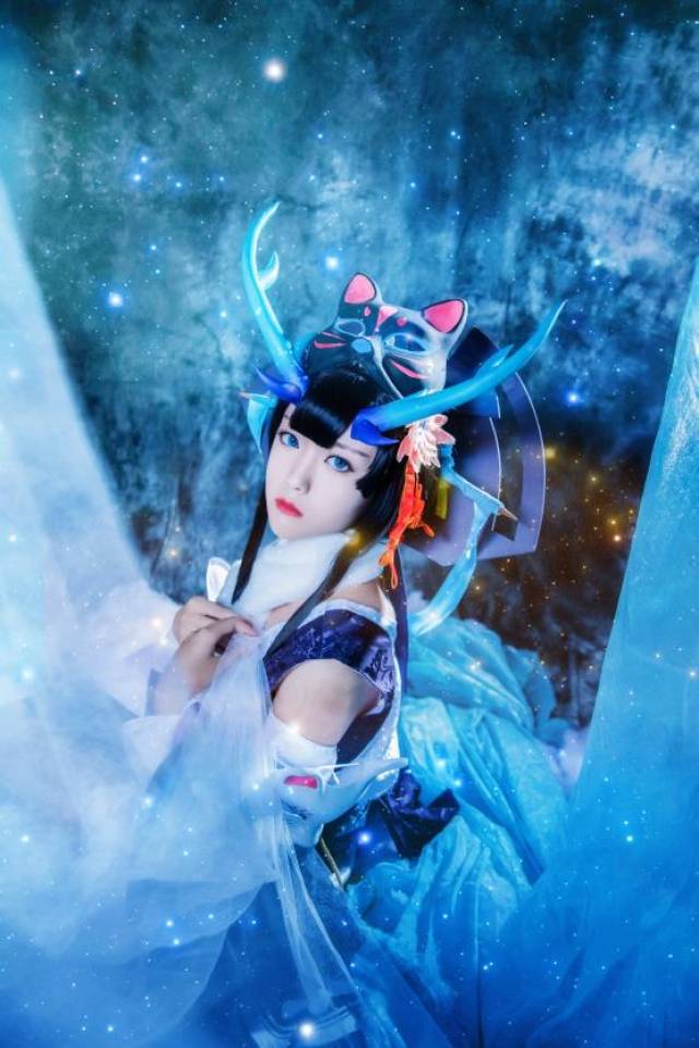 cos正片-阴阳师阎魔清月之辉,清丽迷人,不一样的美丽