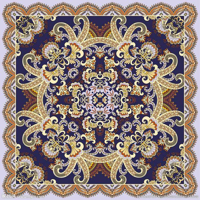 法国传统地毯图案