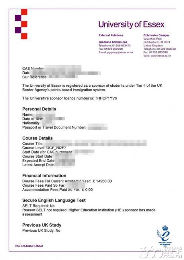 英国留学签证,cas究竟是何许人也?