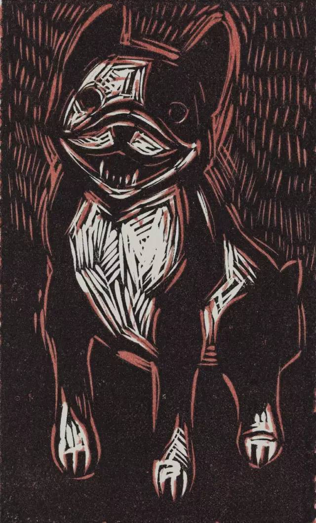 刀痕韵味-国外木刻版画作品欣赏