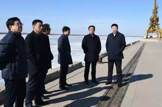 6日,市委副书记,市长邵国强到同江市就中俄同江铁路大桥保通车及通车