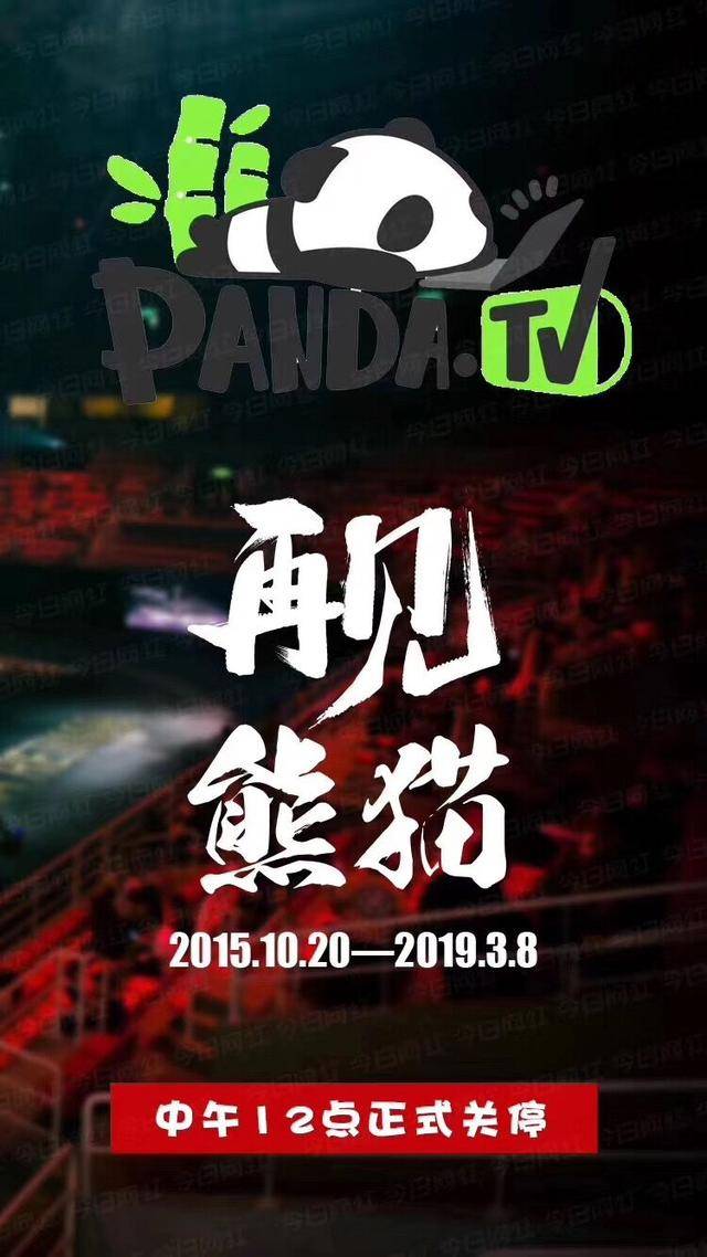 熊猫tv确认倒闭,互联网泛娱乐直播大战最终花落腾讯一家?