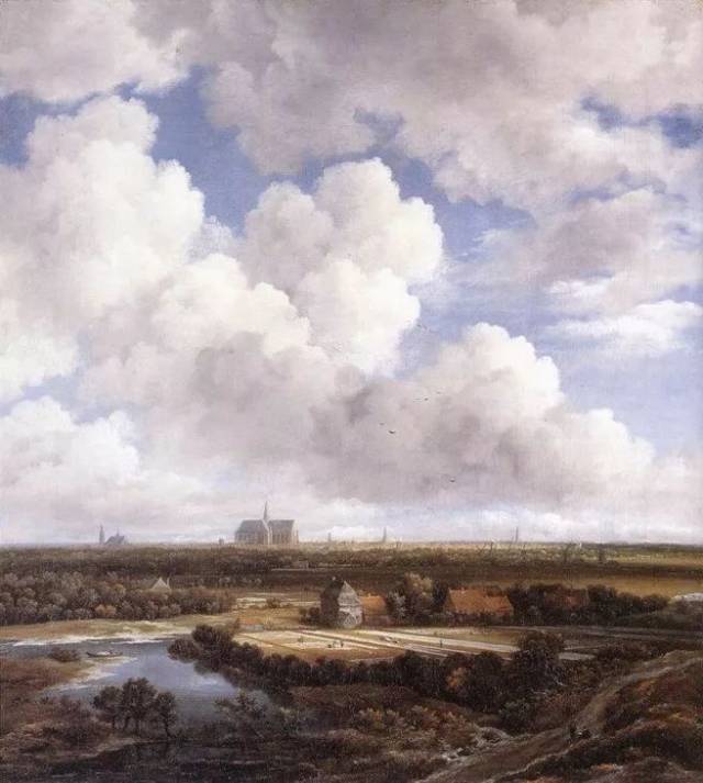 17世纪荷兰著名画家雷斯达尔的优美风景画