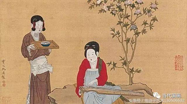 仇英心目中的仕女图！_搜狐网