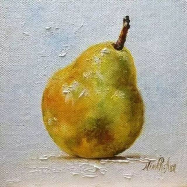 简简单单的美，单个油画静物欣赏_搜狐网