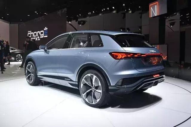 奧迪q4 e-tron概念車 新車定位:緊湊型純電suv 新車亮點:科技感十足