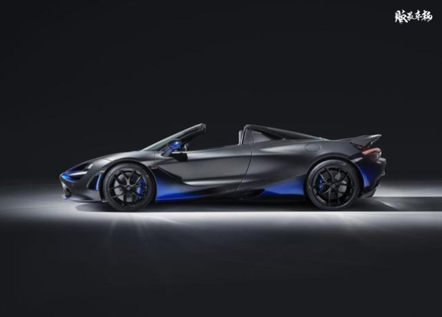 spider mso的车身部件,外观方面的设计元素与迈凯伦720s spide保持