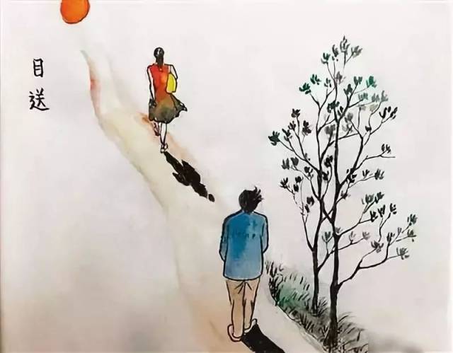 我明明舍不得目送孩子的背影渐行渐远,但依然殷切地希望他们远走高飞