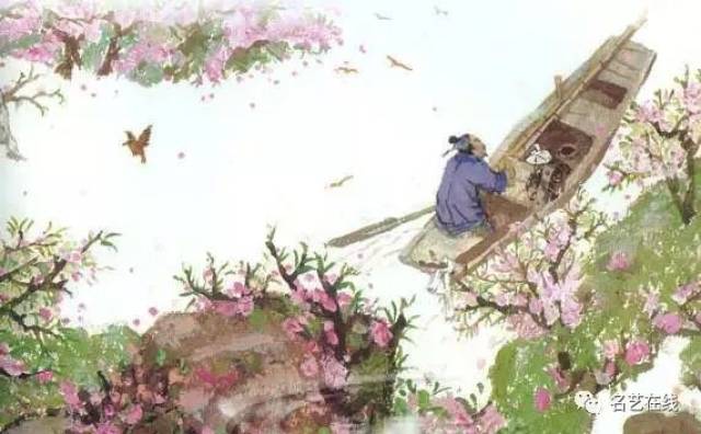 历代名家画笔下的最美的世外桃源图_搜狐网