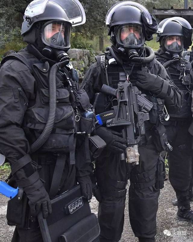 欧洲防暴警察图片